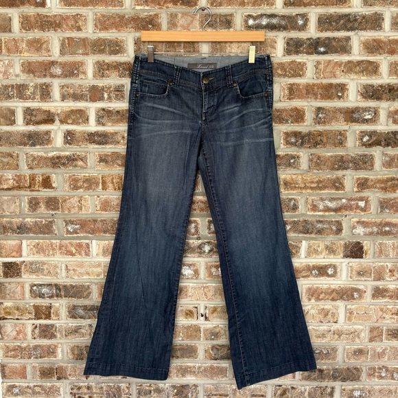 Anthropologie Level 99 Blue Wide Leg Jeans Size 28 - Picture 5 of 7